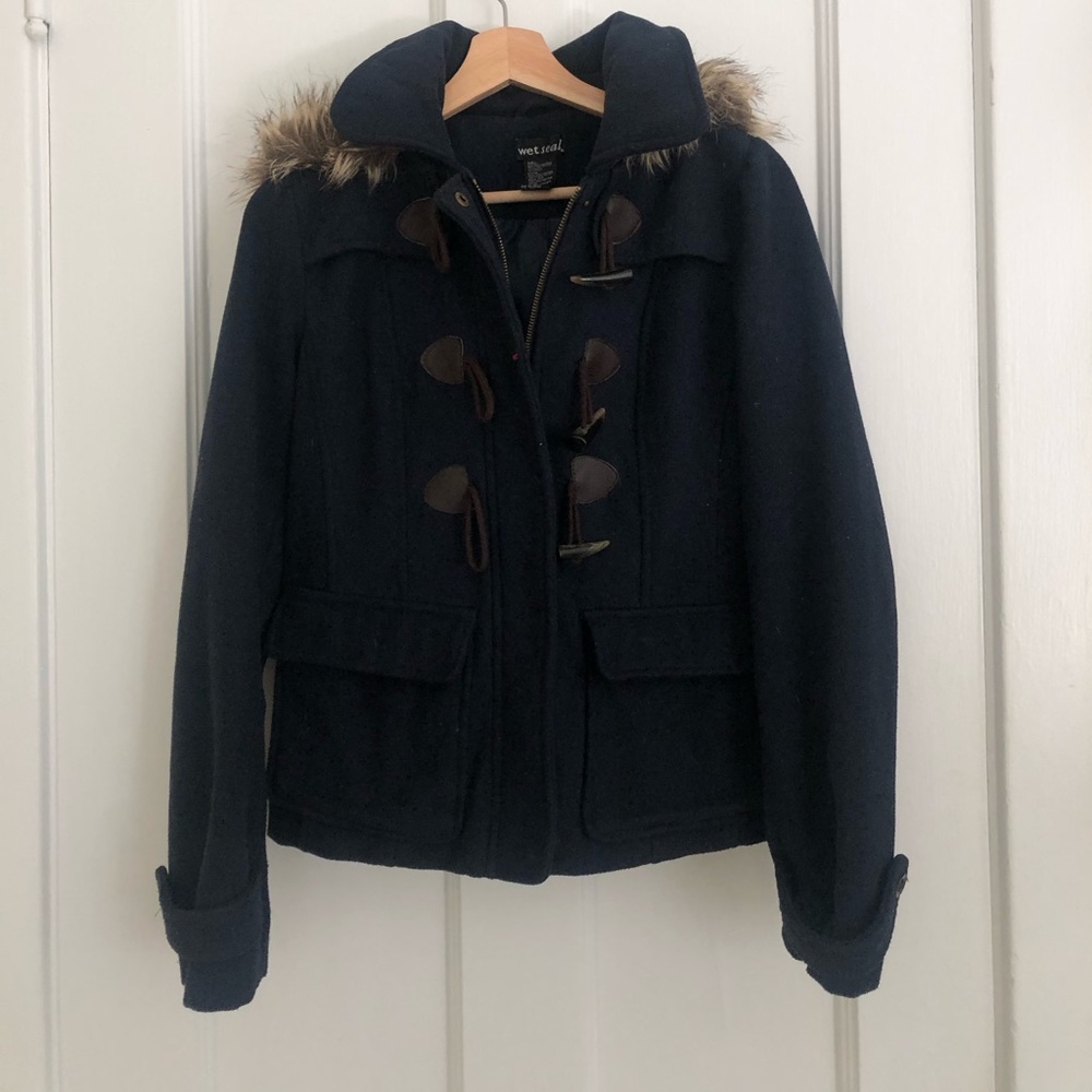 Fall pea coat